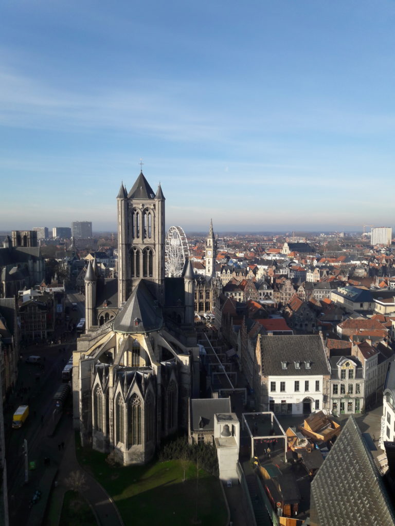 Gand Belfort Belgio Fiandre