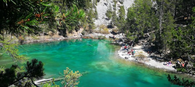 Il Lago Verde in Valle Stretta, vicino a Torino